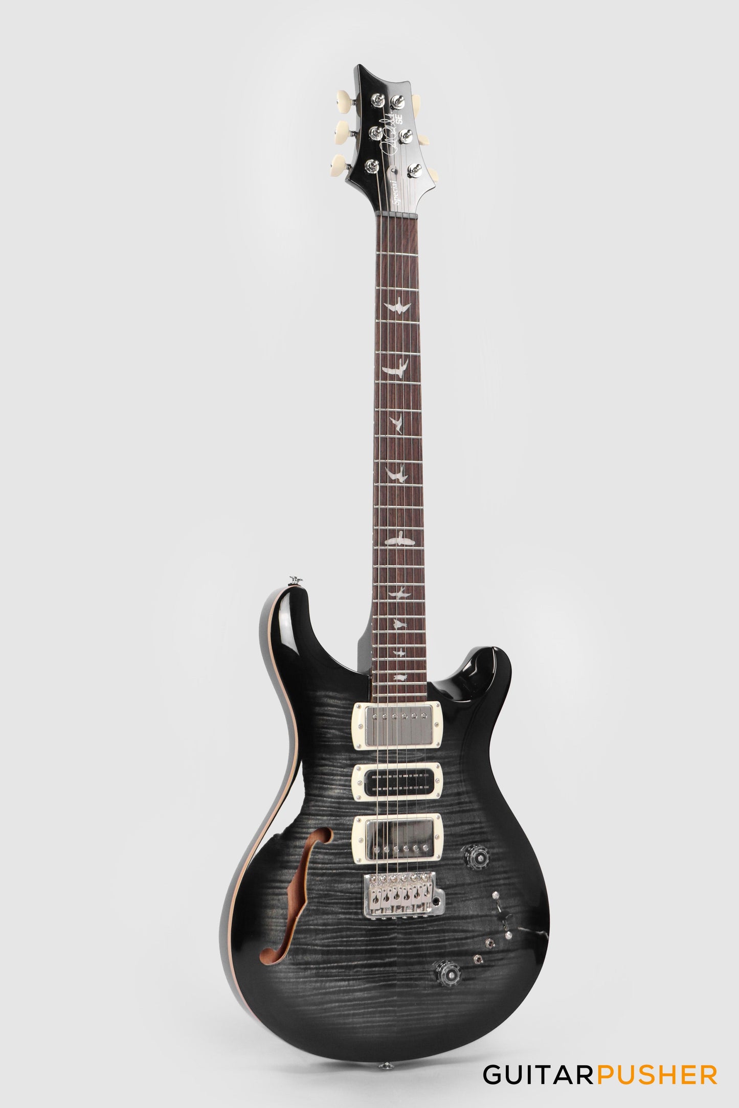 PRS Guitars SE Special Semi-Hollow Electric Guitar (Charcoal Burst)
