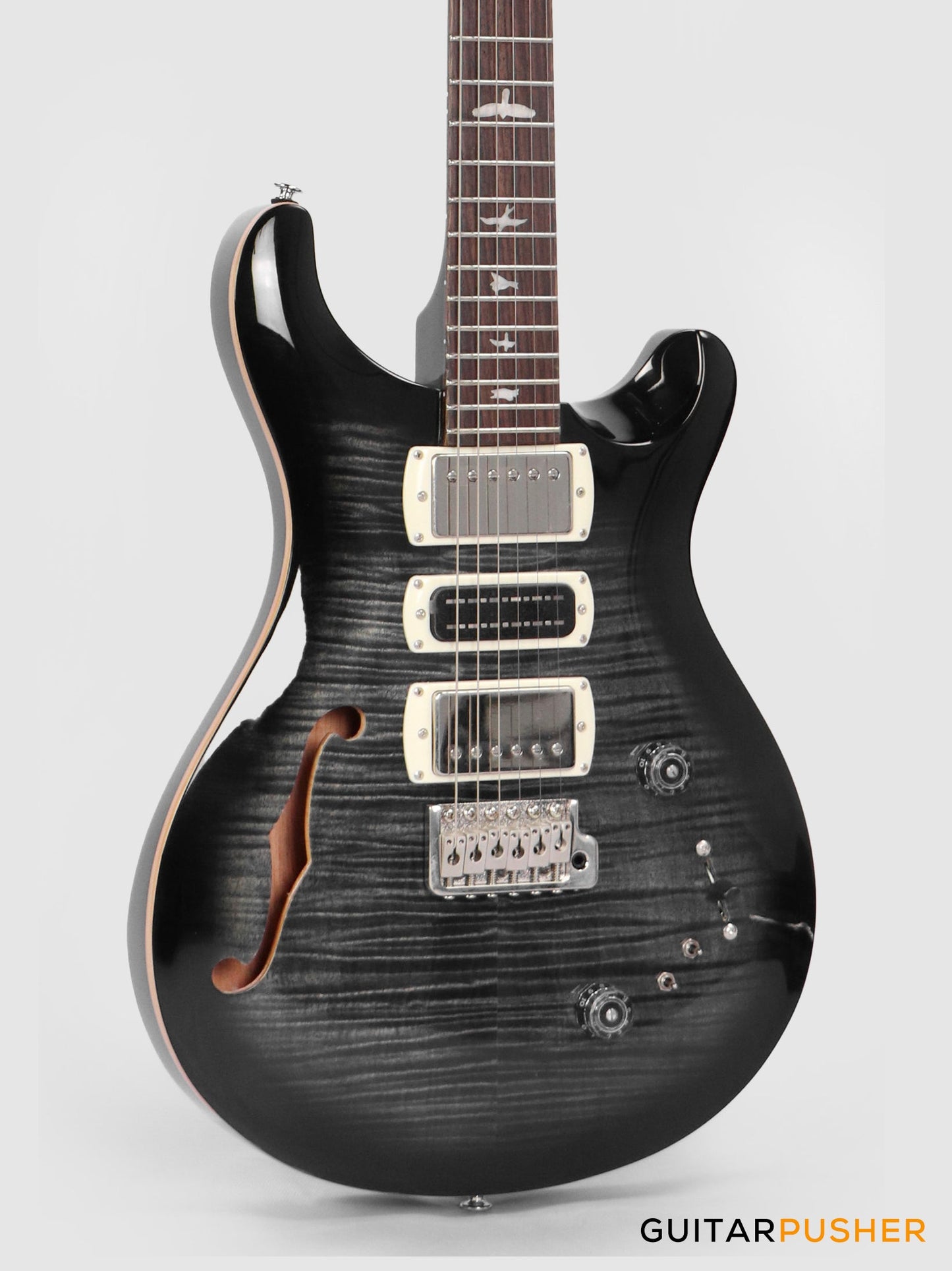 PRS Guitars SE Special Semi-Hollow Electric Guitar (Charcoal Burst)