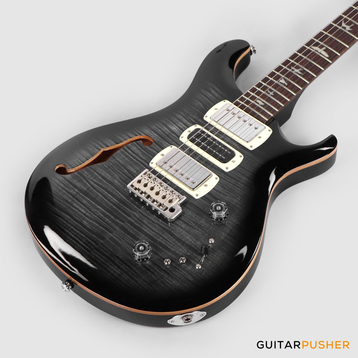 PRS Guitars SE Special Semi-Hollow Electric Guitar (Charcoal Burst)