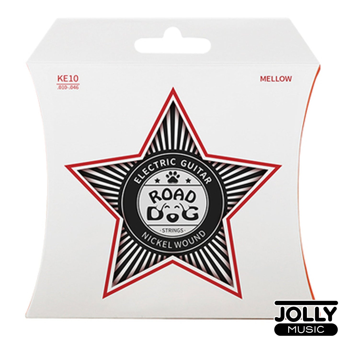 Road Dog KE10 Mellow Nickel Wound Electric Guitar Strings 10-46 (10 13 17 26 36 46)