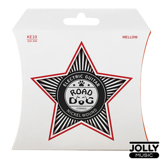 Road Dog KE10 Mellow Nickel Wound Electric Guitar Strings 10-46 (10 13 17 26 36 46)