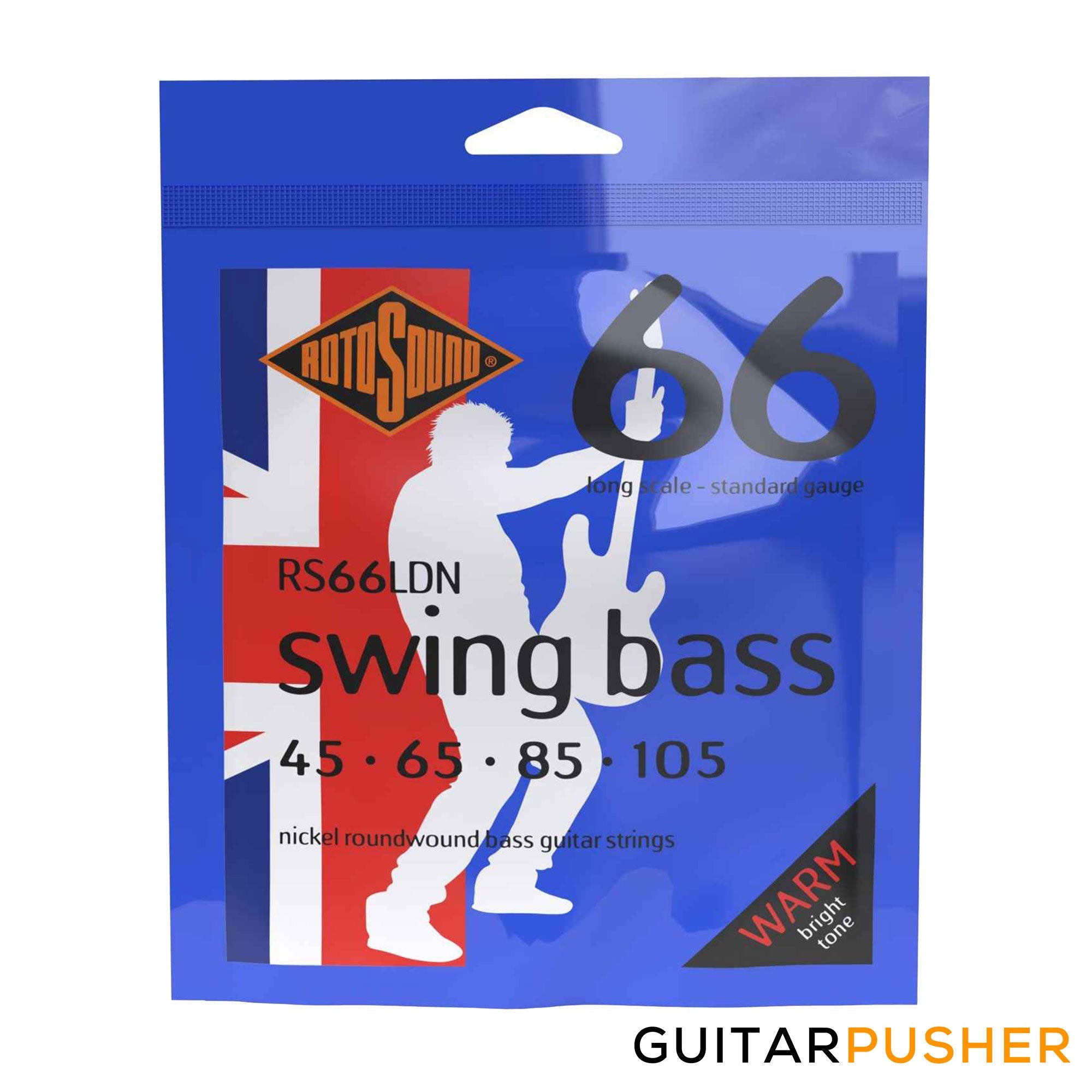 Rotosound RS66LDN Swing Bass 4-string Nickel Roundwound – Guitar Pusher ...