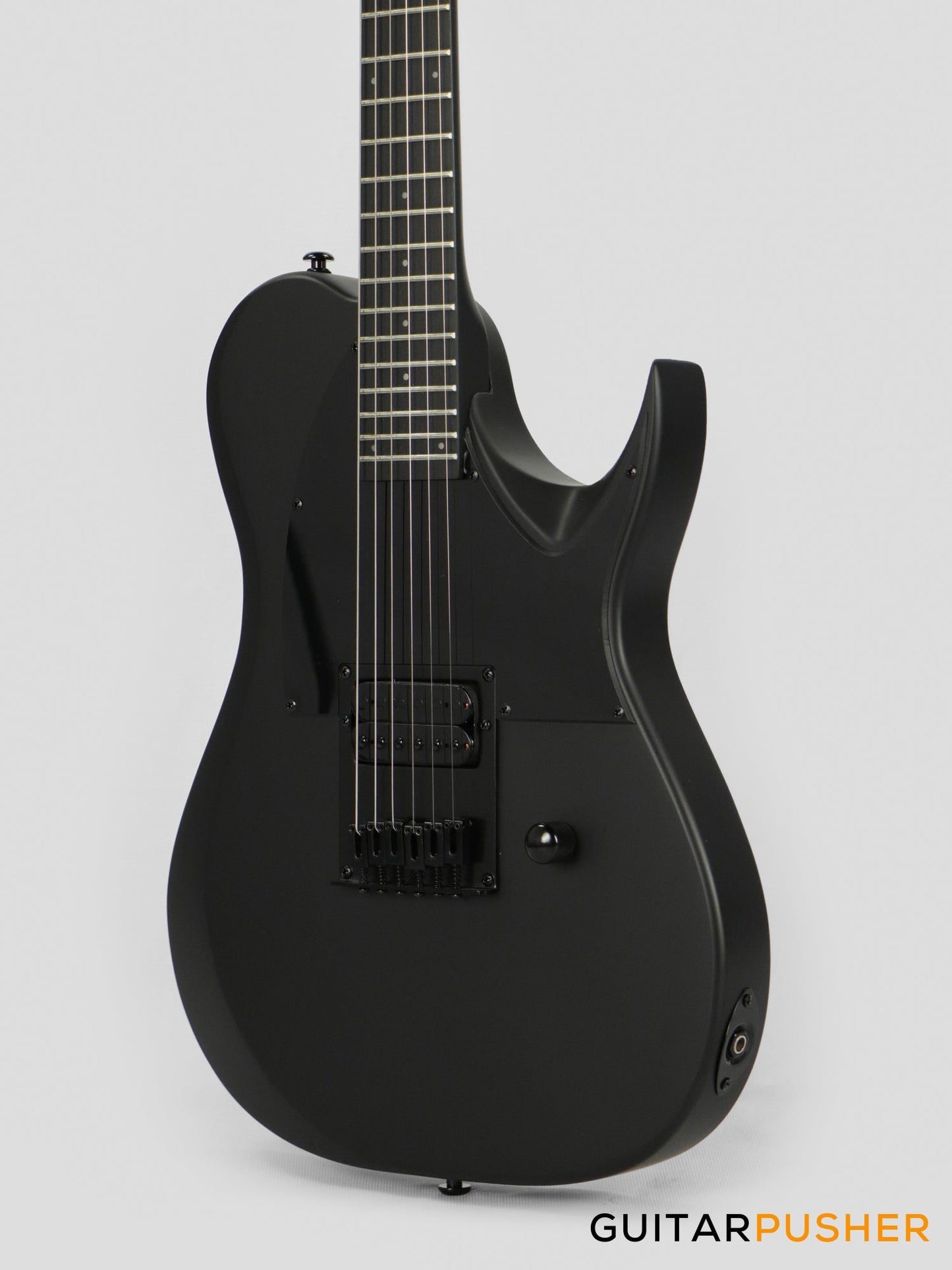 S by Solar TB4.61C-E Carbon Black Electric Guitar
