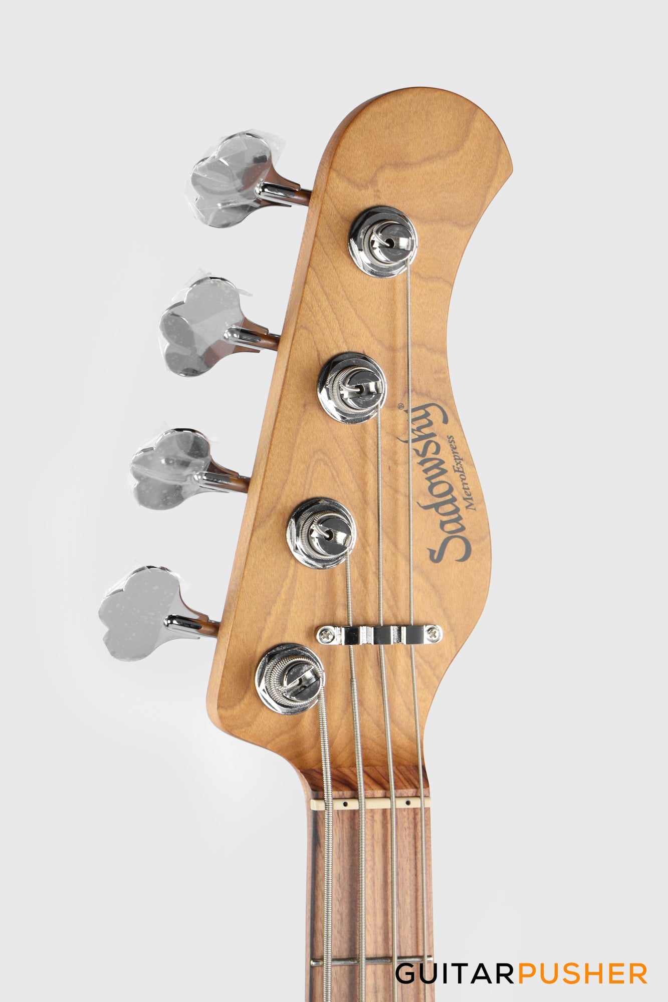 Sadowsky Metro Express 4 P/J Morado Fingerboard, White Pickguard 4-String Bass Guitar - Tobacco Sunburst