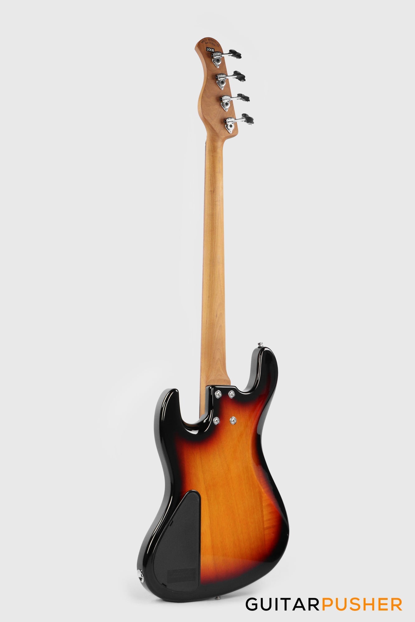 Sadowsky Metro Express 4 P/J Morado Fingerboard, White Pickguard 4-String Bass Guitar - Tobacco Sunburst