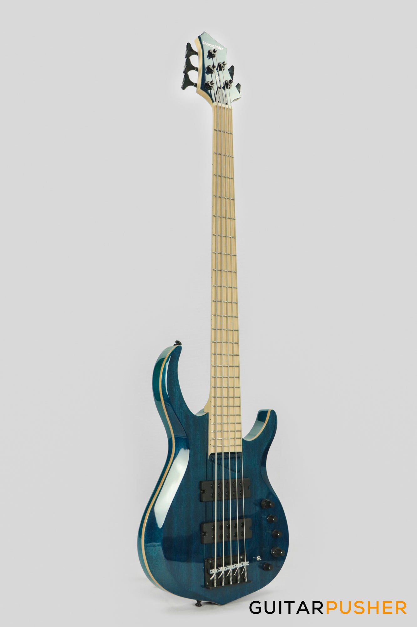 Sire M2 5-String Bass (2023) - Transblue