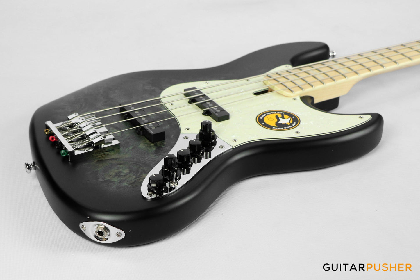 Sire V7 Swamp Ash Reissue 4-String Bass - Transparent Black Satin (2024)