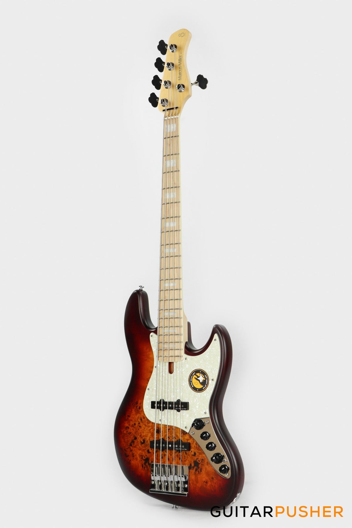 Sire V7 Swamp Ash Reissue 5-String Bass - Tobacco Sunburst Satin (2024)