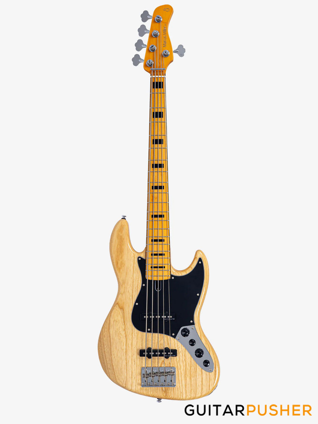 Sire V7 Vintage Swamp Ash 5-String JB Bass Guitar - Natural (New Gen)