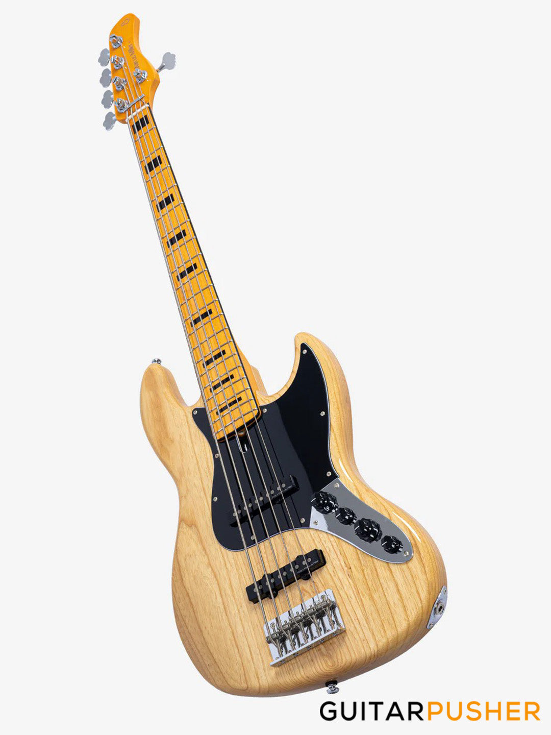 Sire V7 Vintage Swamp Ash 5-String JB Bass Guitar - Natural (New Gen)