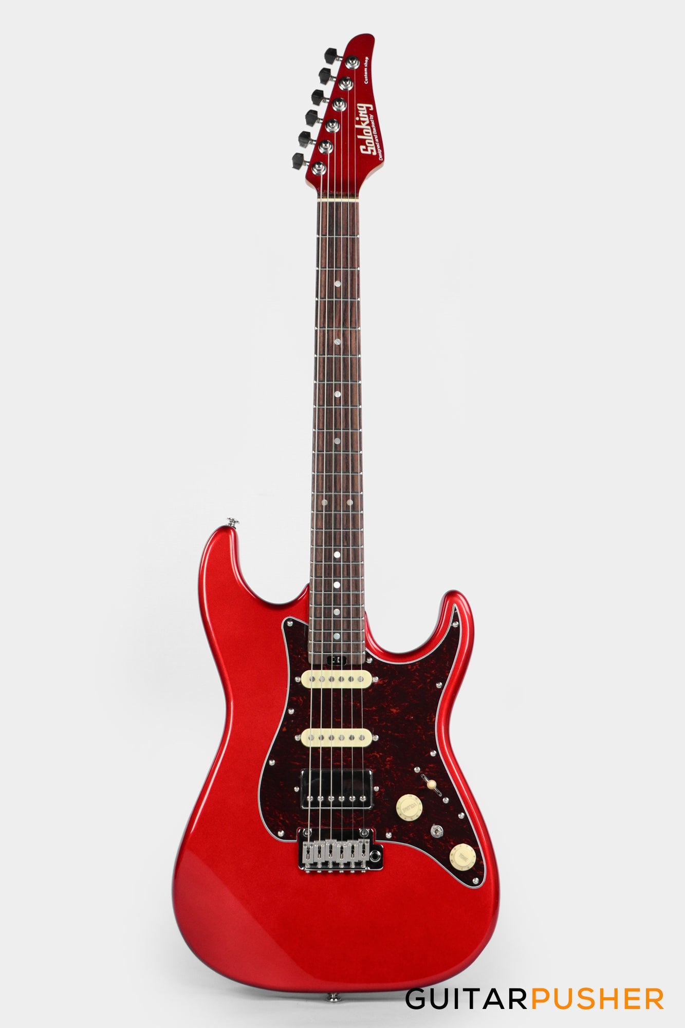 Soloking MS-1 Classic MKII with Roasted Neck and Rosewood FB - Candy Apple Red