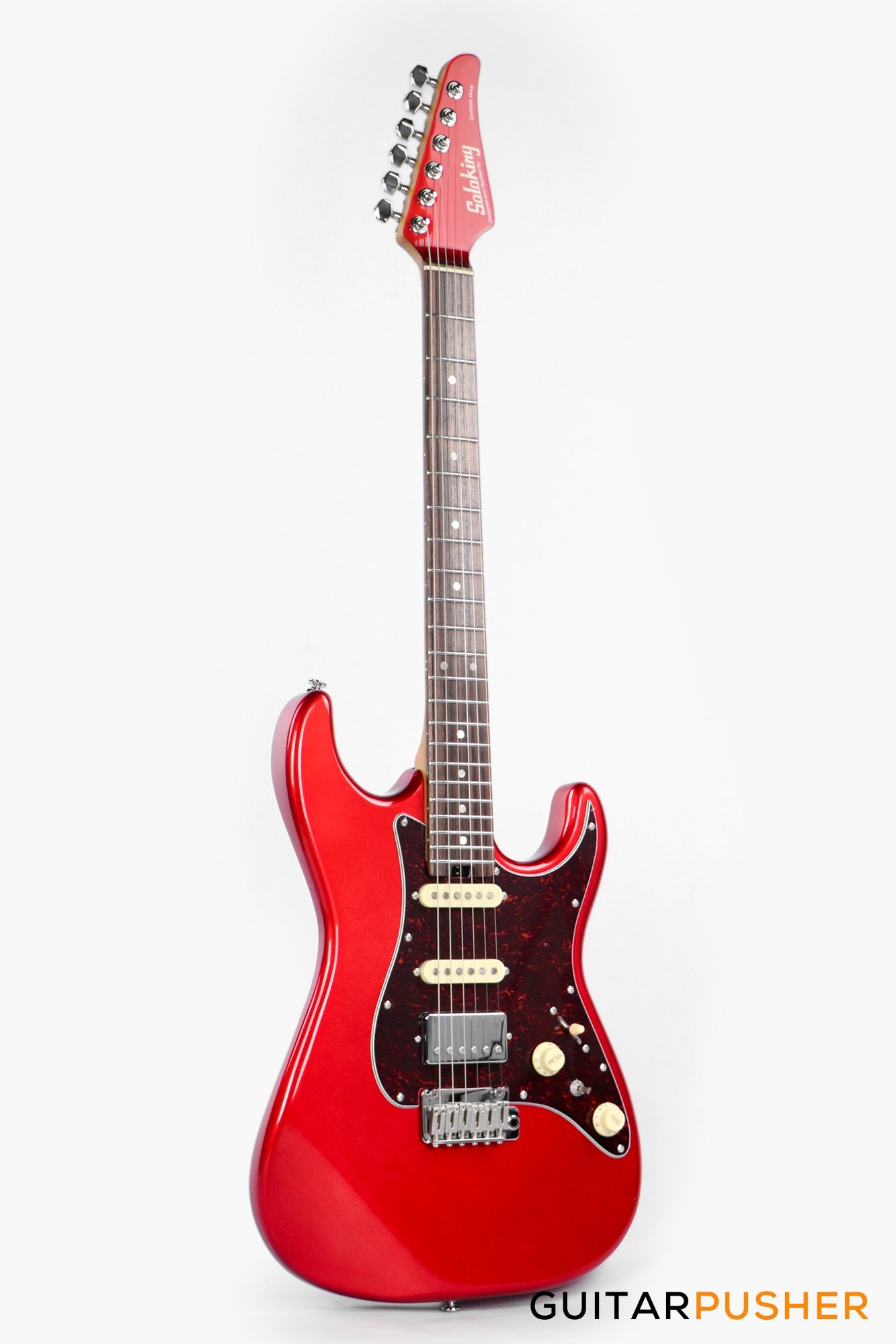 Soloking MS-1 Classic MKII with Roasted Neck and Rosewood FB - Candy Apple Red