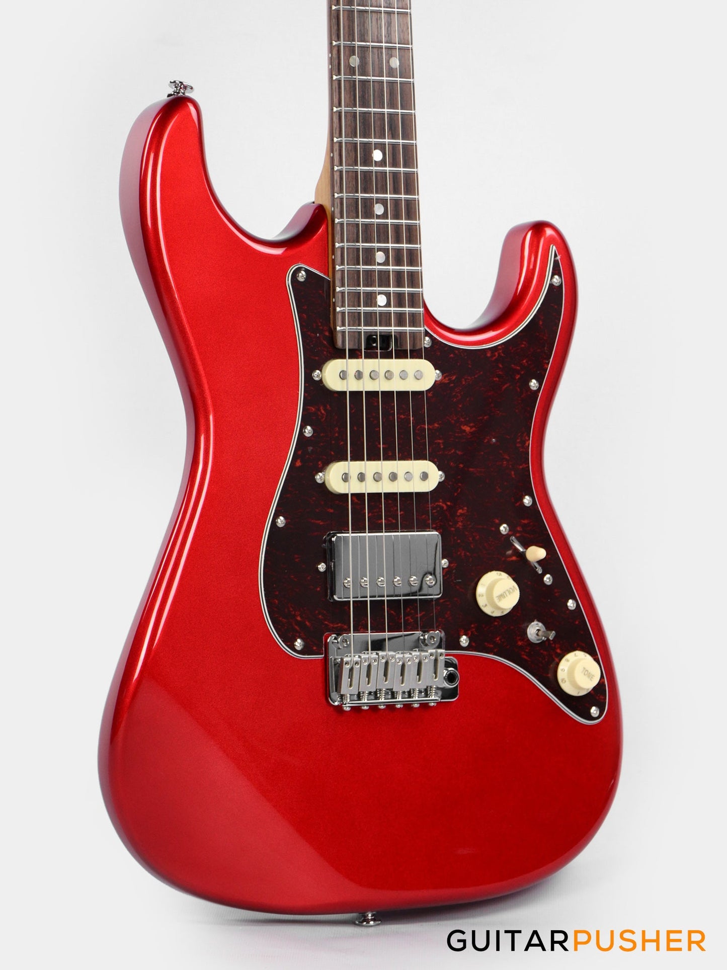 Soloking MS-1 Classic MKII with Roasted Neck and Rosewood FB - Candy Apple Red