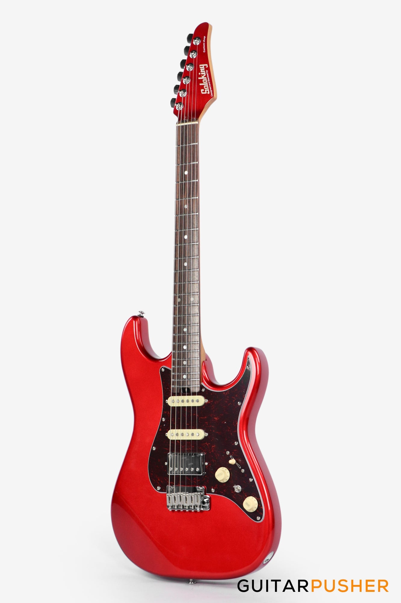 Soloking MS-1 Classic MKII with Roasted Neck and Rosewood FB - Candy Apple Red