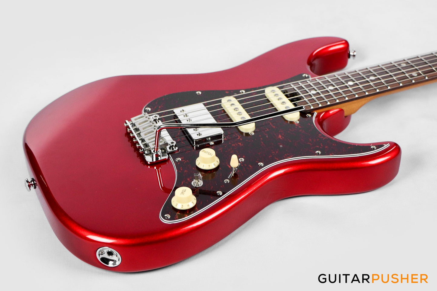 Soloking MS-1 Classic MKII with Roasted Neck and Rosewood FB - Candy Apple Red
