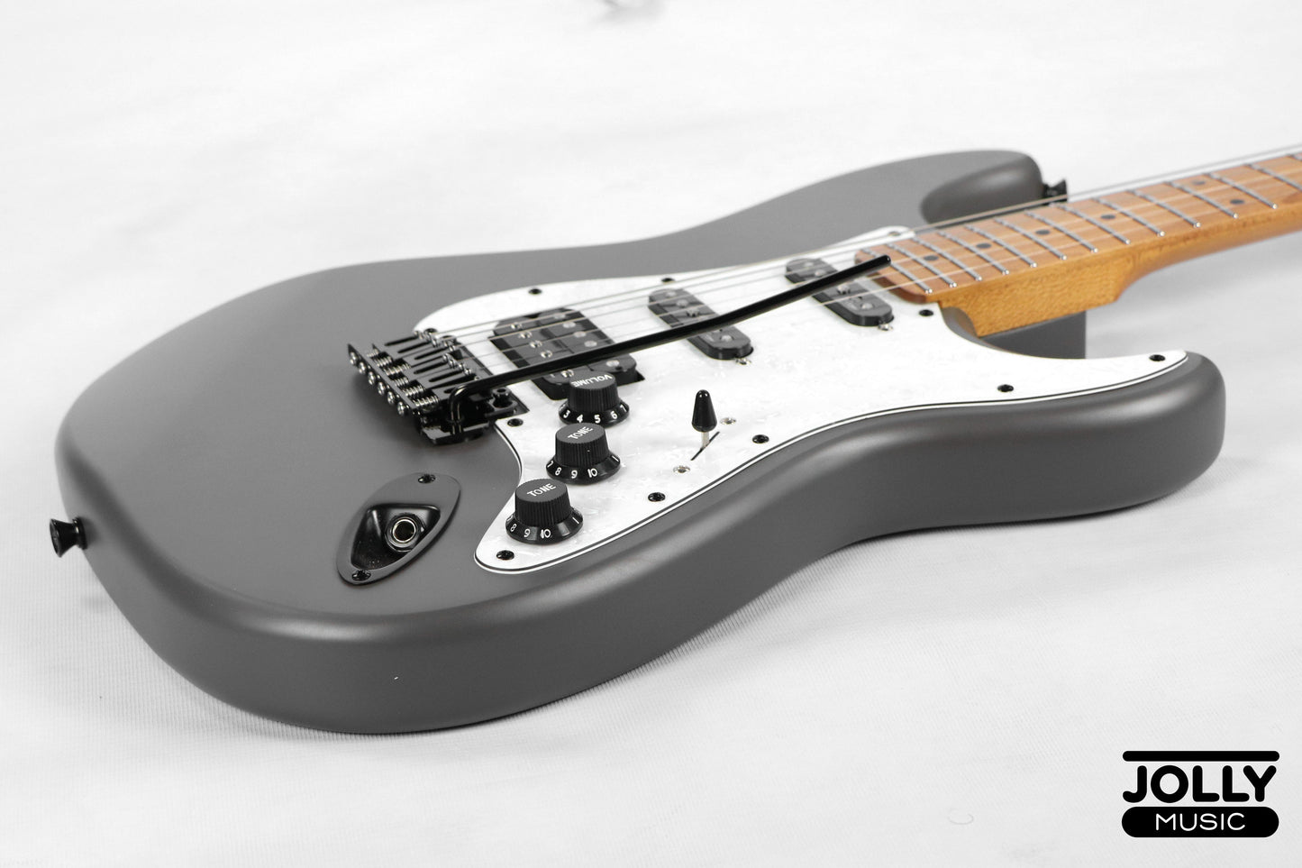 Smiger L-G2-MAX Stratocaster High Grade Electric Guitar  - Steel Grey
