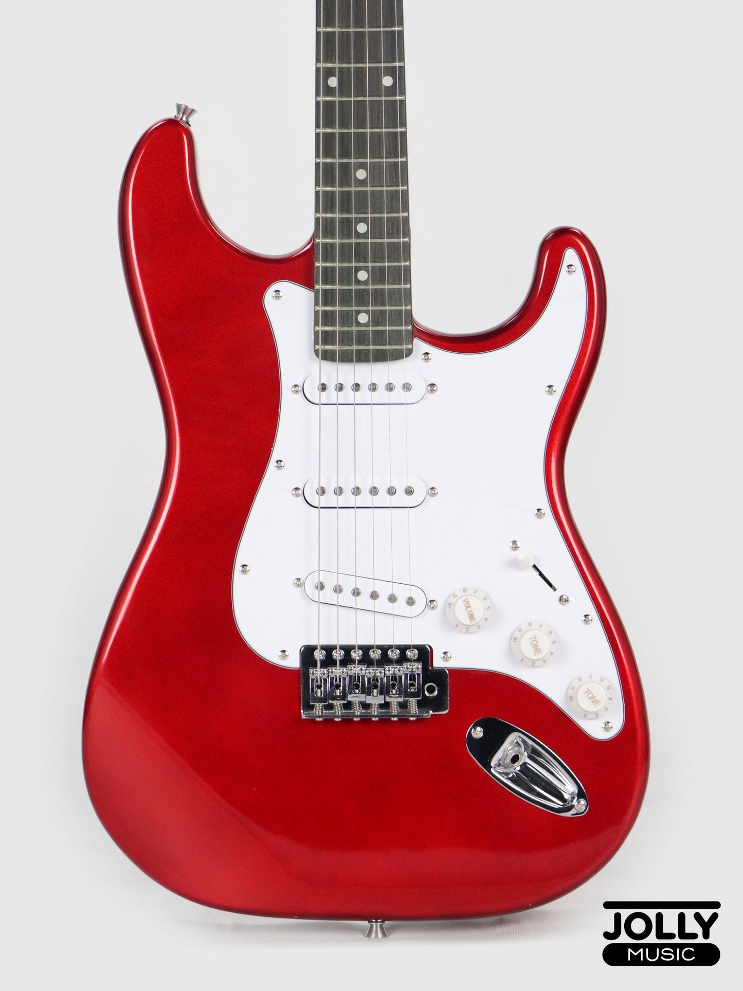 Smiger L-G1 S-Style Electric Guitar - Metallic Red