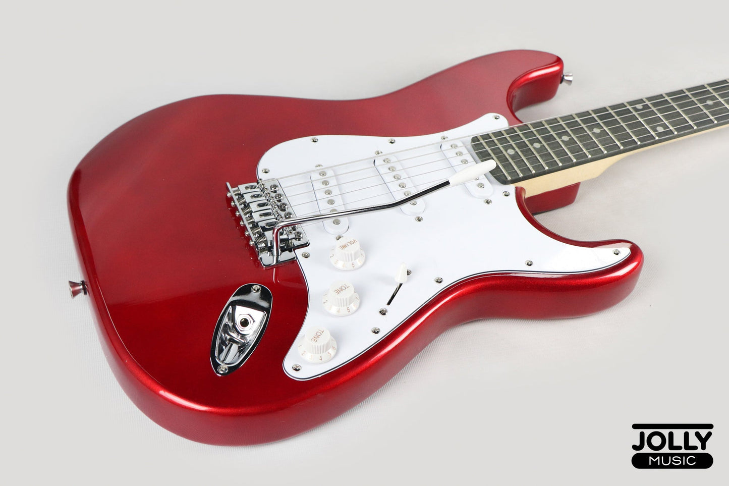 Smiger L-G1 S-Style Electric Guitar - Metallic Red