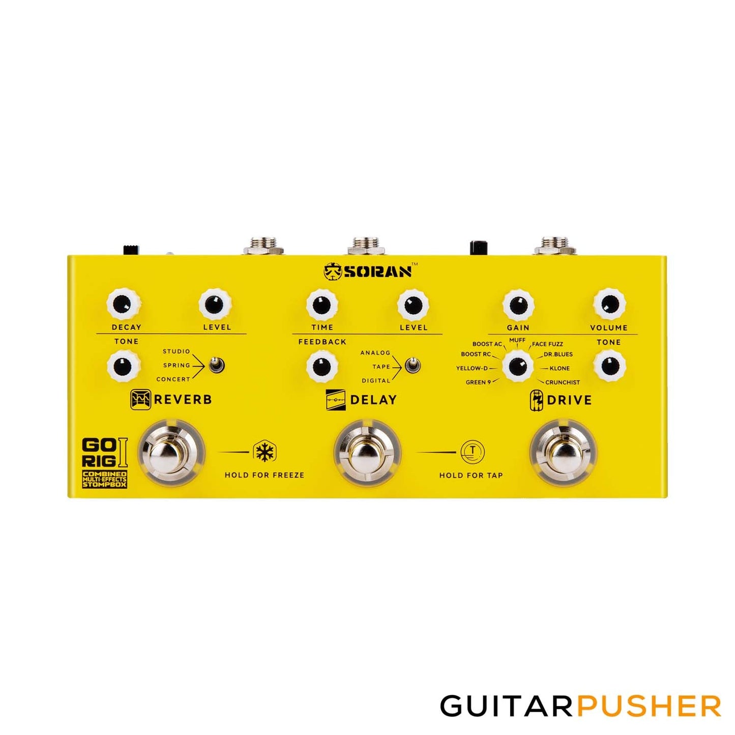 SORAN JCMS-G3A Go Rig I Multi-Effects Stompbox Processor