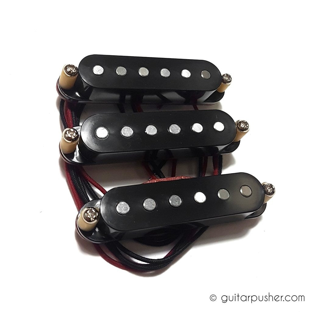 Bareknuckle Boot Camp True Grit Hot Strat Pickup Set - Black