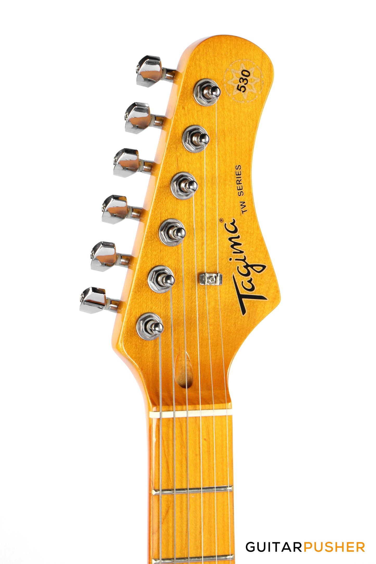 Tagima TG-530 PRO Stratocaster Woodstock Series Black
