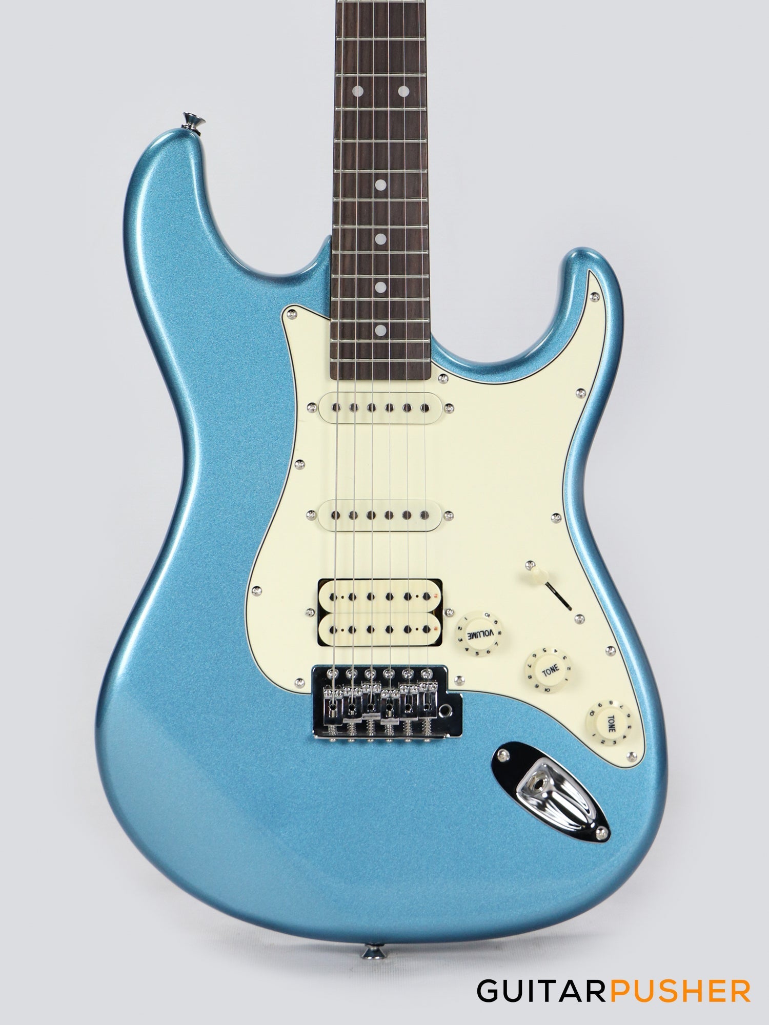 Tagima TG-530 PRO Stratocaster Woodstock Series Lake Placid Blue ...