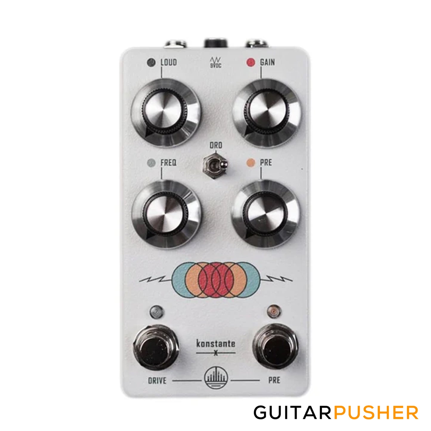 Twilight Pulse Audioworks Konstante Overdrive + Boost Effect Pedal