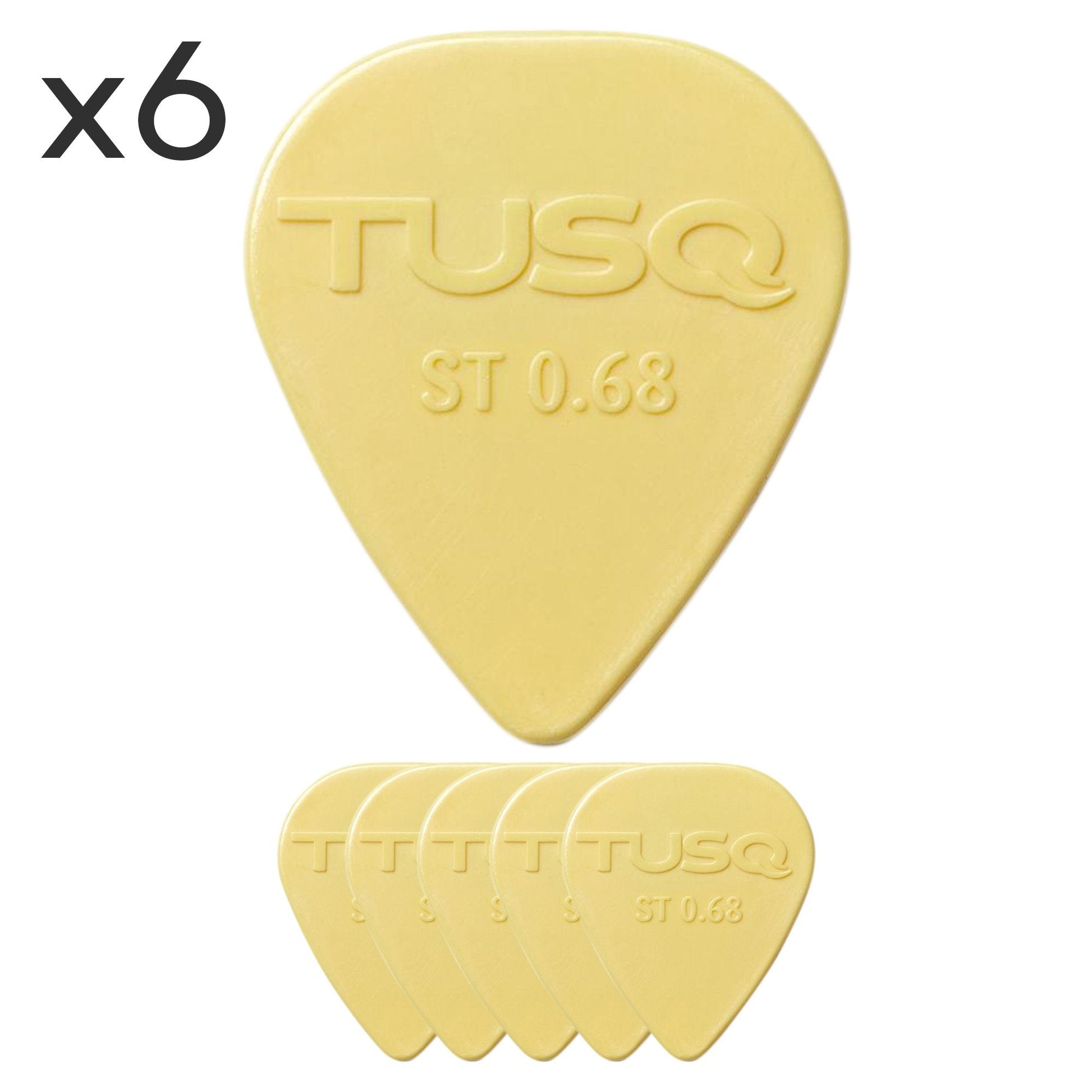 Graphtech TUSQ Standard Pick 6 Pack - GuitarPusher