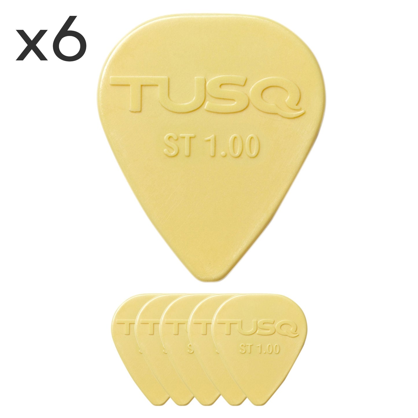 Graphtech TUSQ Standard Pick 6 Pack - GuitarPusher