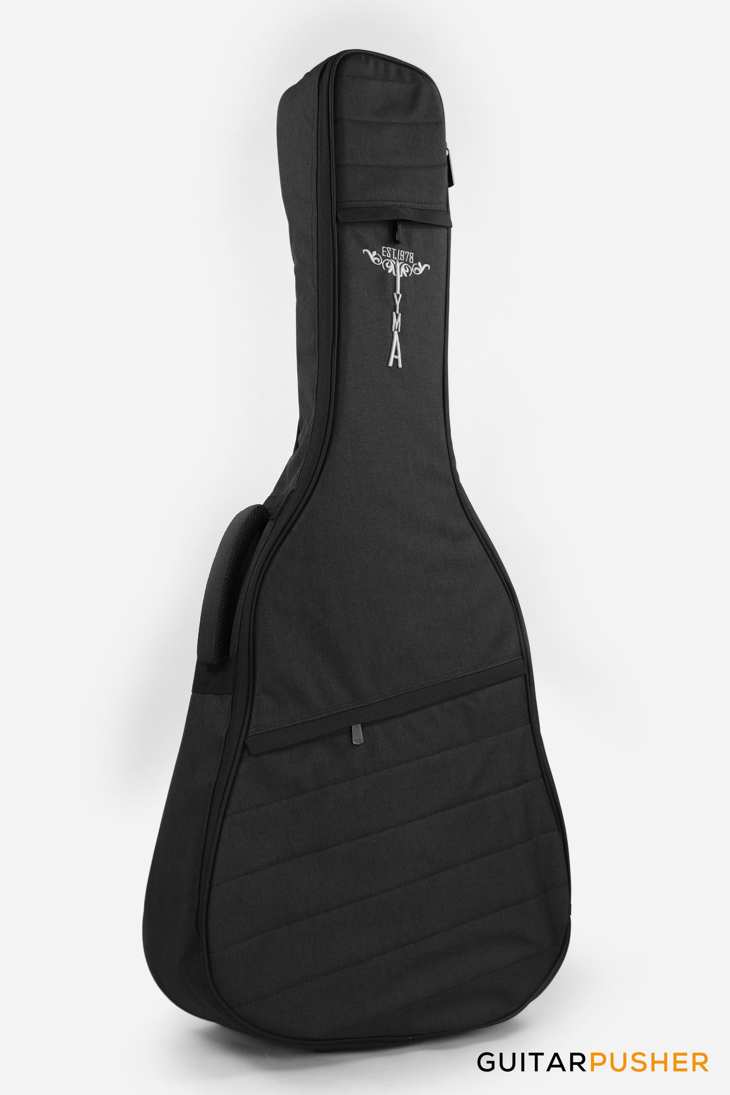 Tyma A1 Custom-ZL Solid Mahogany Top Striped Ebony OM Acoustic-Electric Guitar with OS1 Pickup