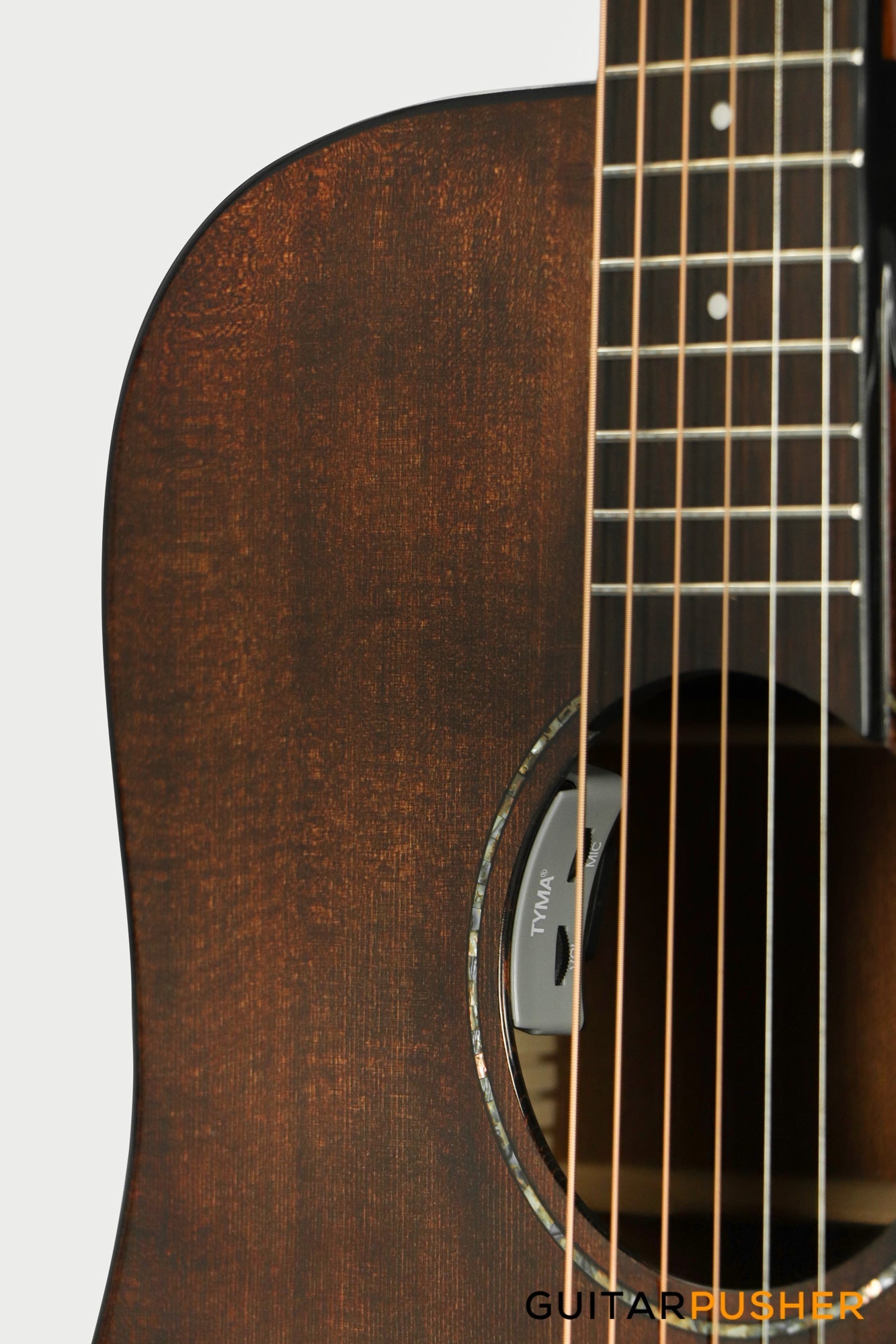 Tyma D-3C RSE Solid Mahogany Top Dreadnought All-Mahogany Acoustic-Electric Guitar with T-200 MAX preamp