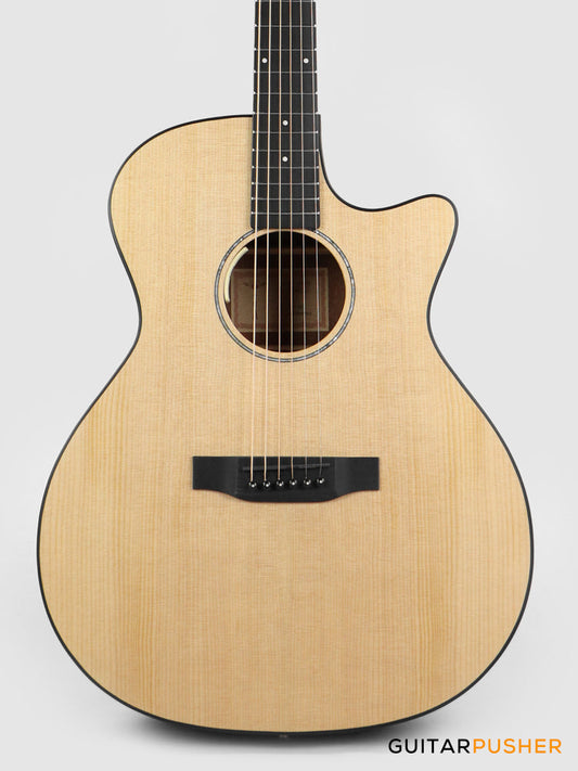 Tyma G-3 NSE Solid Sitka Spruce Top Mahogany Auditorium Acoustic-Electric Guitar with T-200 MAX preamp