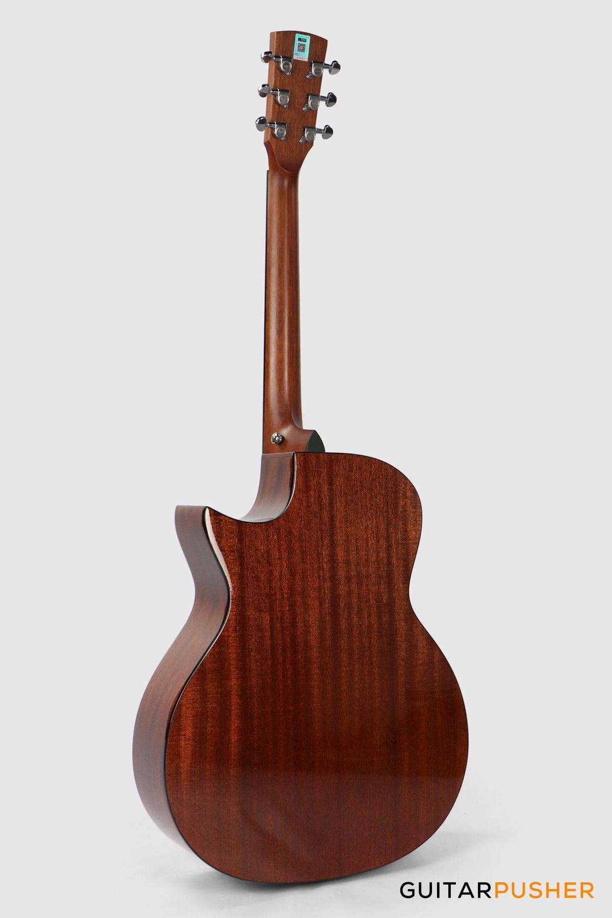 Tyma TG-5E Live Solid Sitka Spruce Top Sapele Grand Auditorium Acoustic-Electric Guitar with T200 MAX preamp