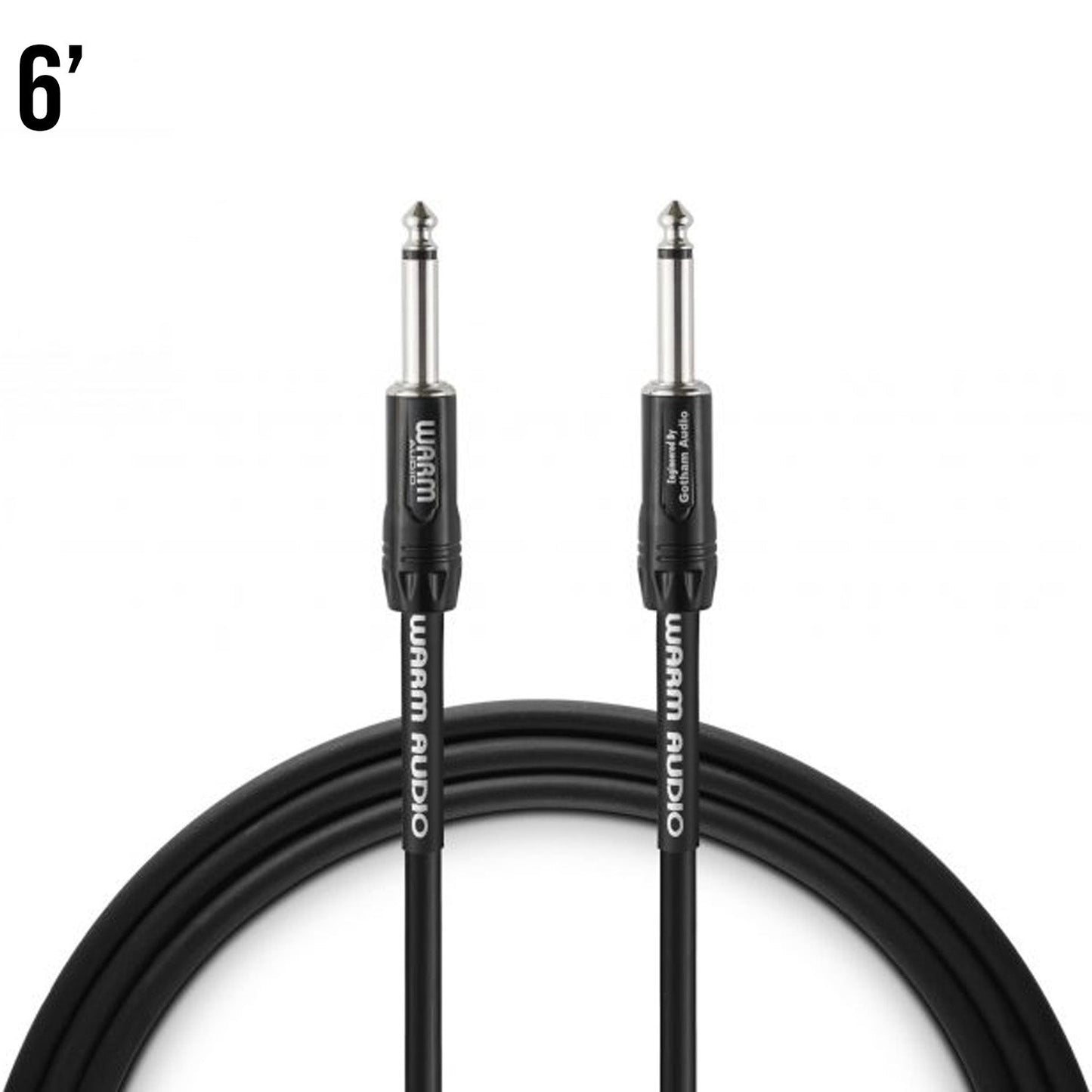 Warm Audio Pro Series Studio & Live Speaker Cabinet TS Jack Cable - Straight to Straight