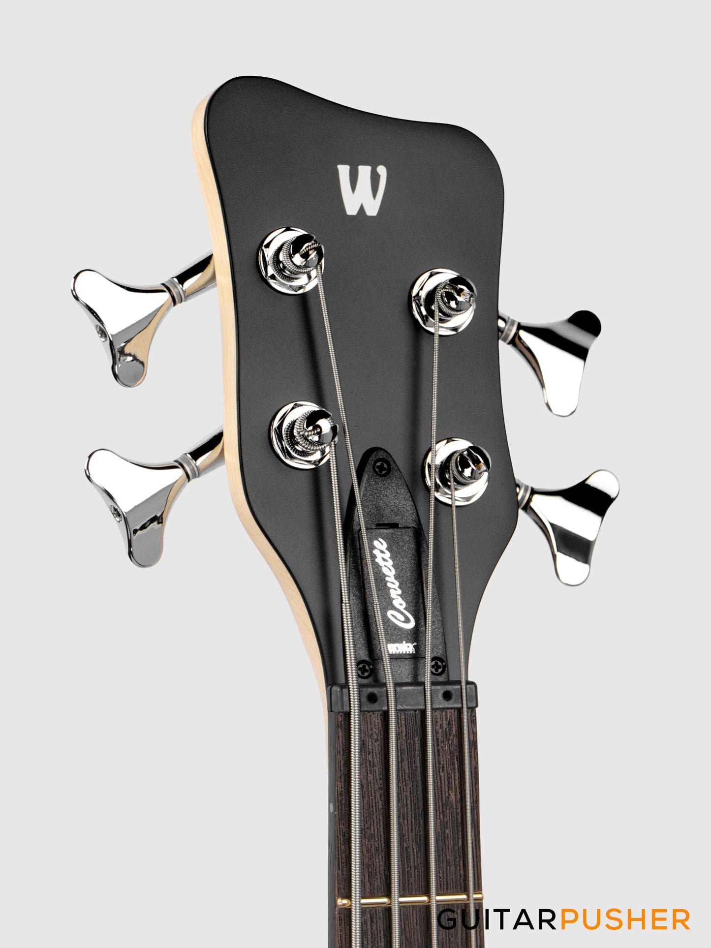 Rockbass by Warwick Corvette Basic 4-String Bass Guitar - Burgundy Red Transparent Satin