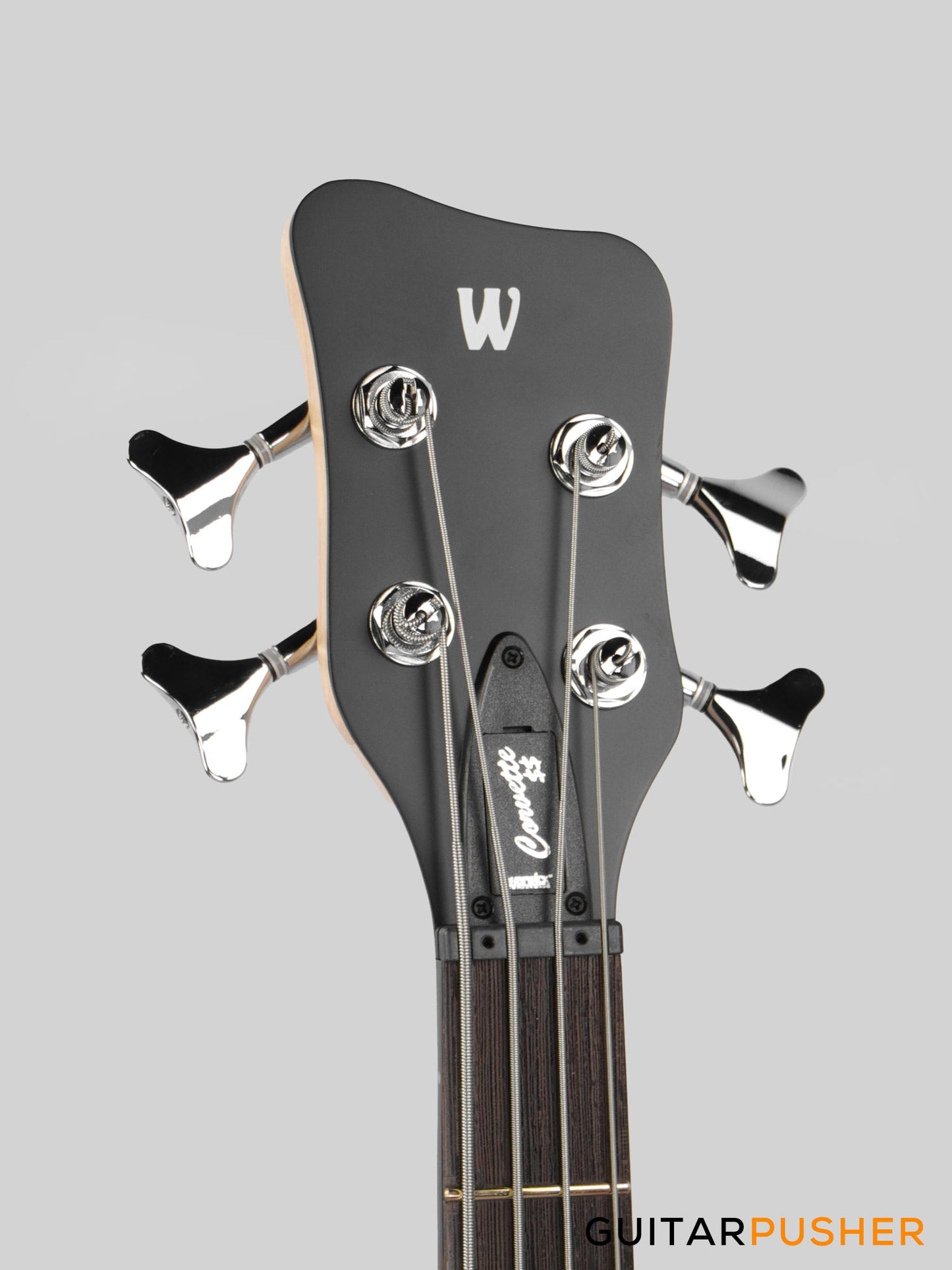 Rockbass by Warwick Corvette $$ 4-String Bass Guitar - Solid White High Polish