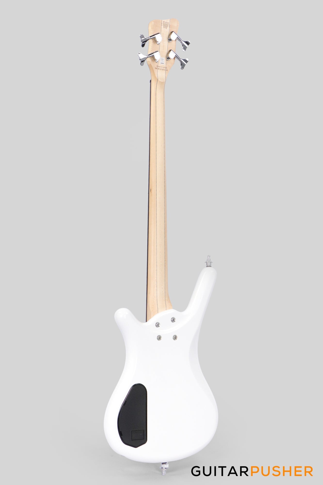 Rockbass by Warwick Corvette $$ 4-String Bass Guitar - Solid White High Polish