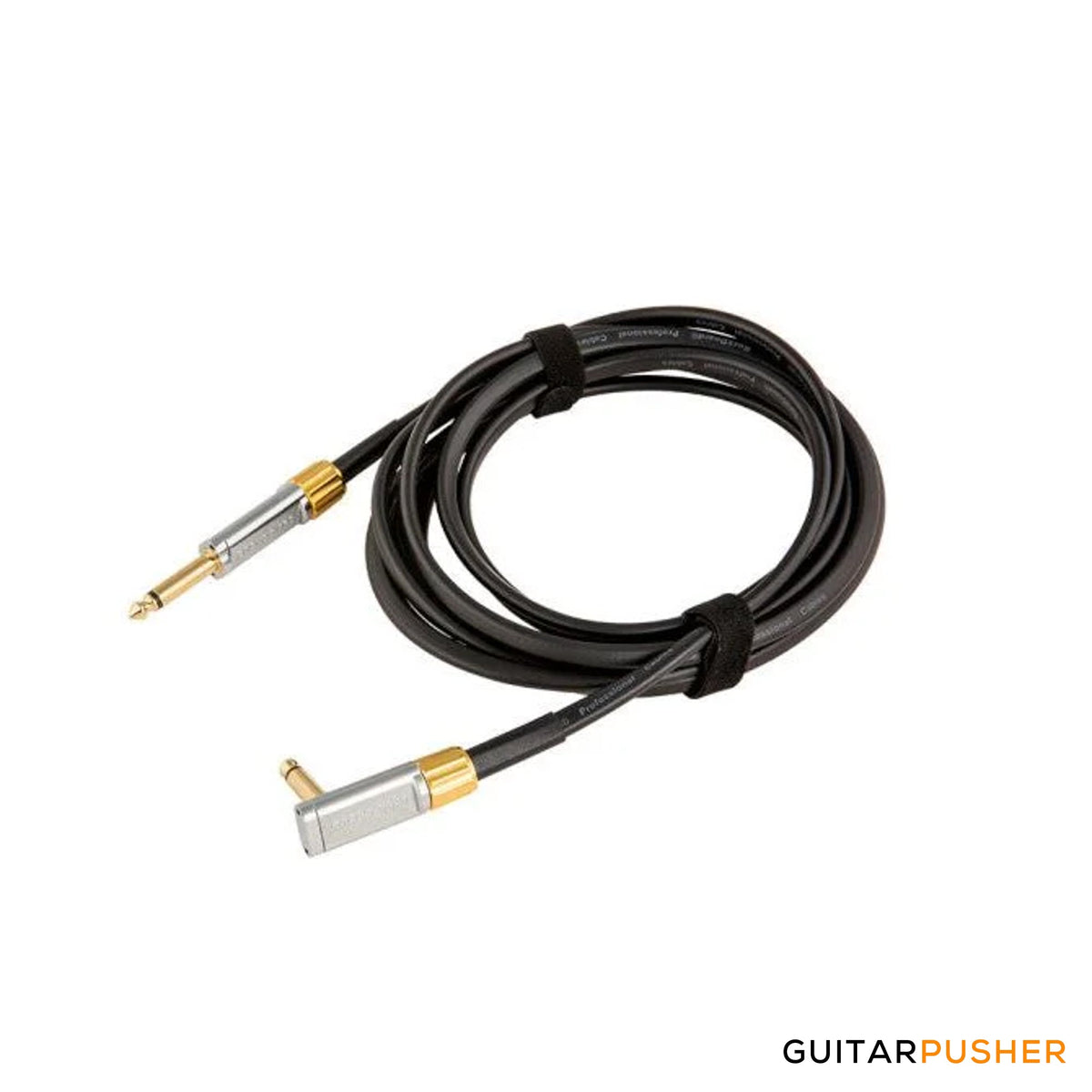 Rockboard by Warwick Premium Flat Instrument Cable - Straight to Right Angled