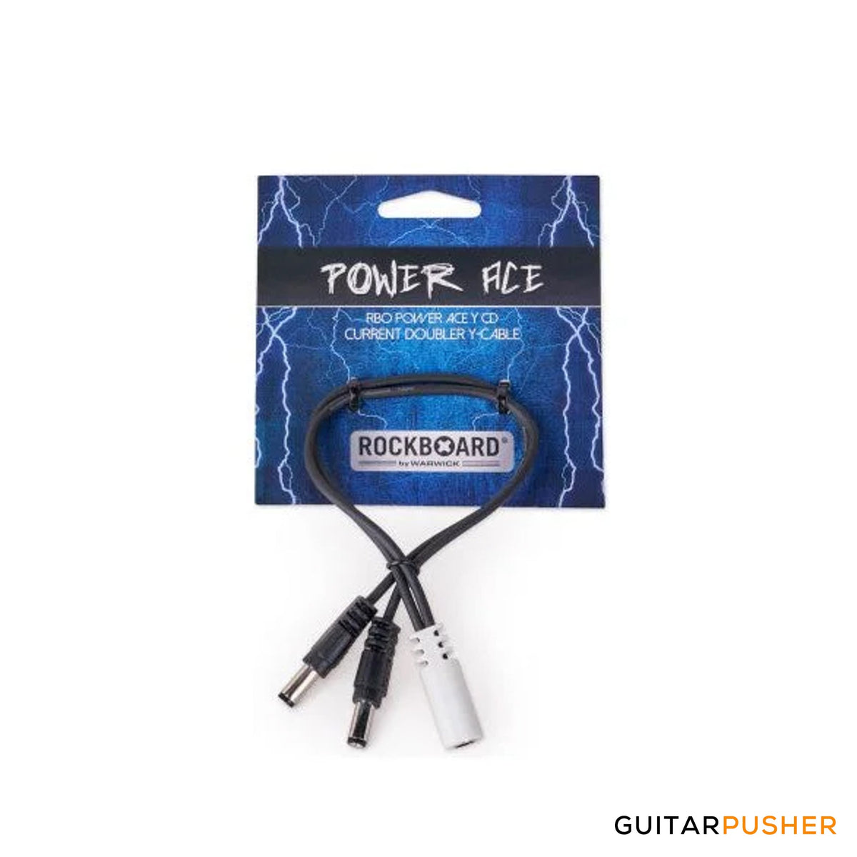 Rockboard by Warwick Power Ace Polarity Converter - 2.1 x 5.5mm Barrel Plug (-) Center to (+) Center 2.1 x 5.5mm Barrel Socket (Copy)