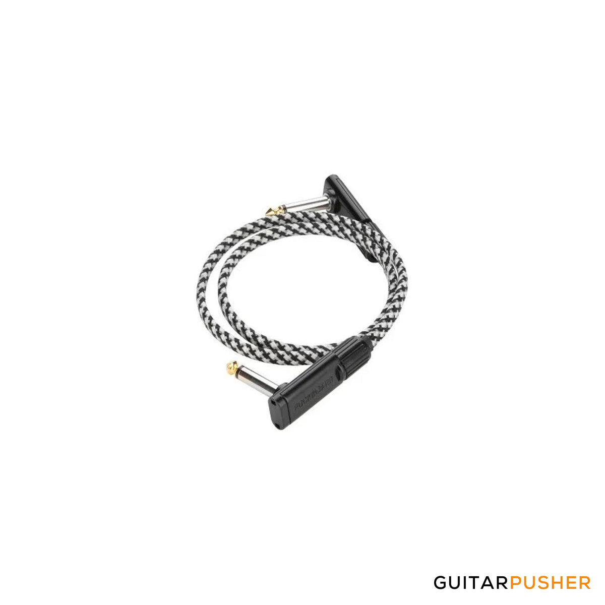 Rockboard by Warwick Salt & Pepper Tweed Series Flat Patch Cable
