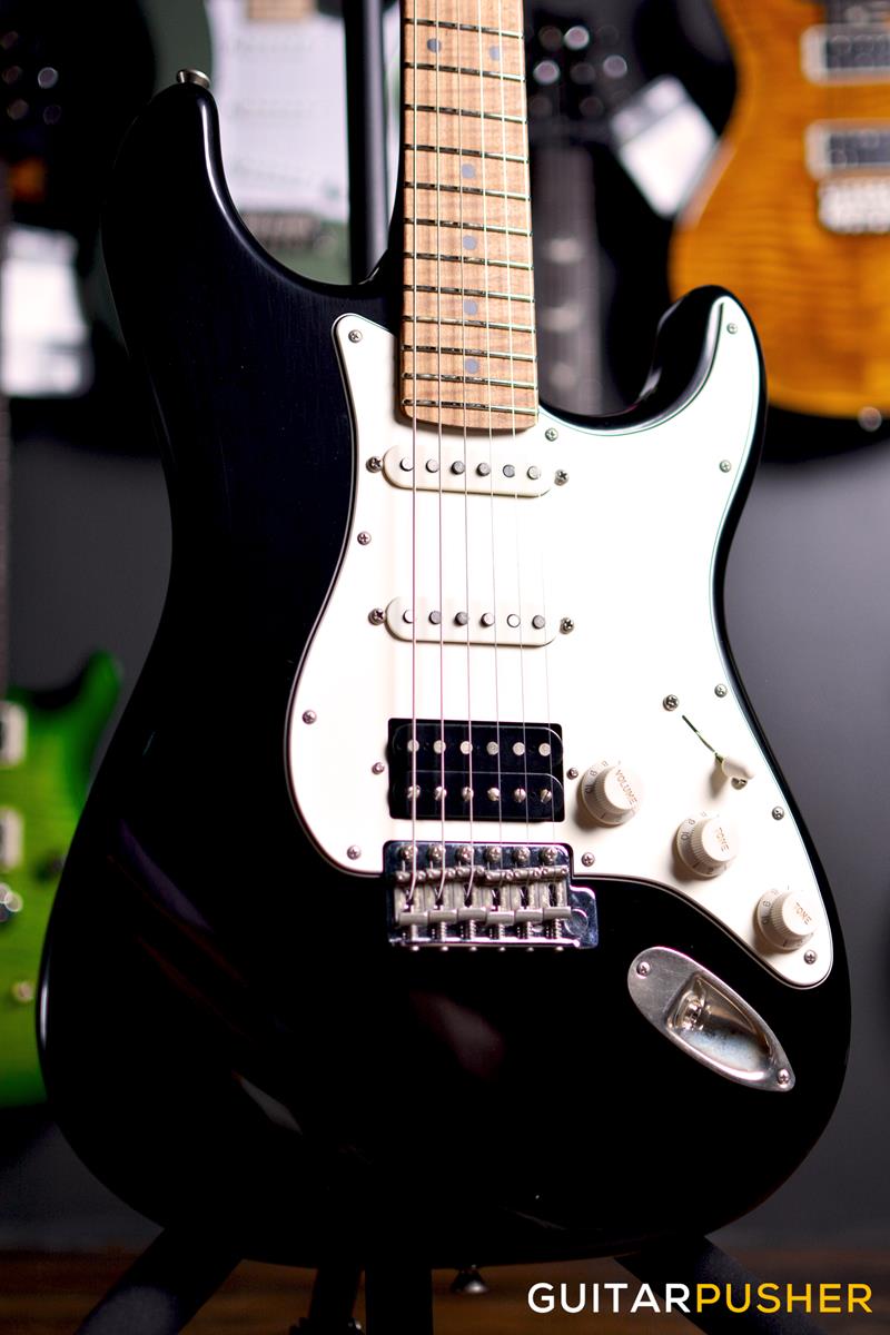 Xotic California Classic XSCPro-2 Light Aged HSS Electric Guitar (Black)