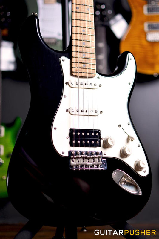 Xotic California Classic XSCPro-2 Light Aged HSS Electric Guitar (Black)