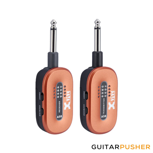 Xvive Audio A58 5.8GHz Wireless Guitar System - Orange