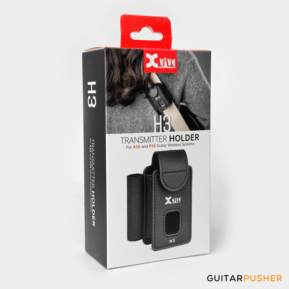 Xvive Audio H3 A58 Transmitter Holder (Black)