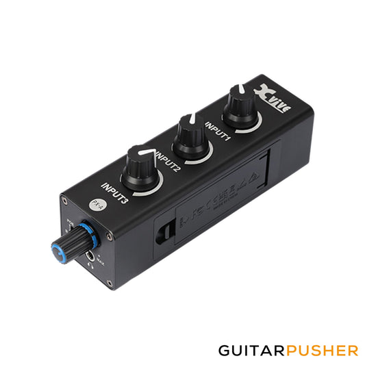 Xvive Audio PX-A Mixer/Headphone Amp (Black)