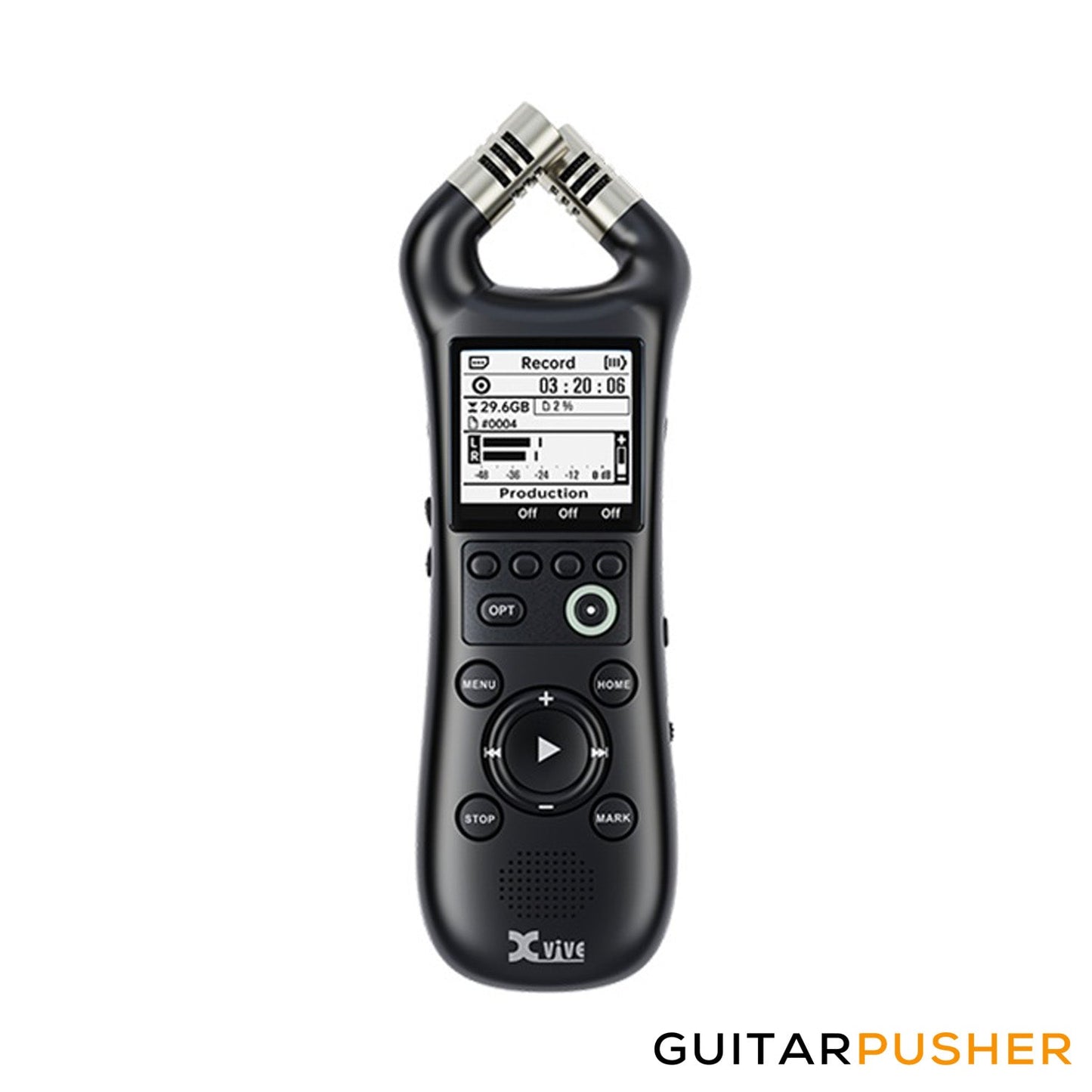 Xvive Audio XV1-R Portable Stereo Recorder (Black)