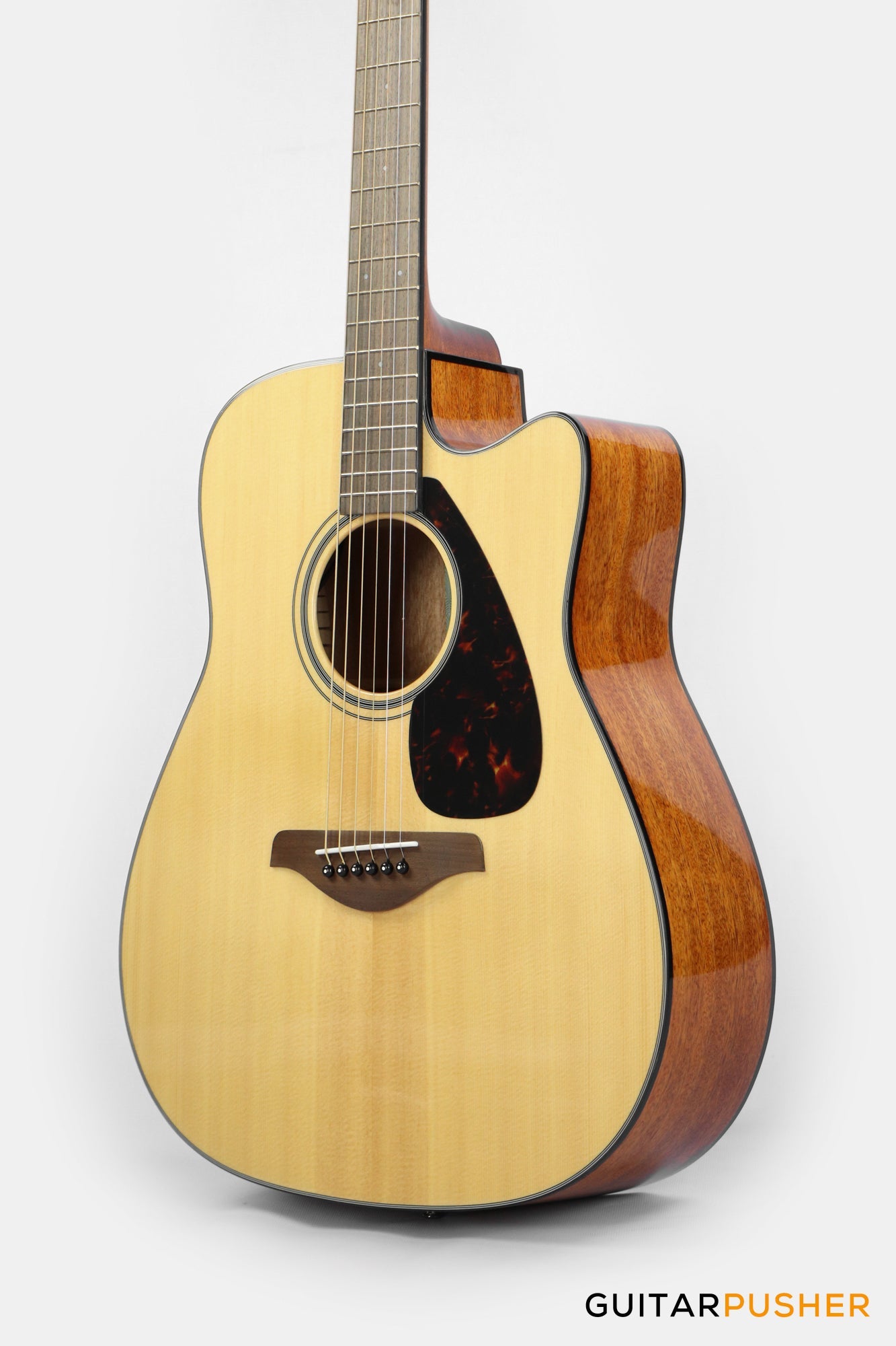 YAMAHA FGX800C Solid Spruce Top/Nato Okume Dreadnought Cutaway Acoustic-Electric Guitar - Natural