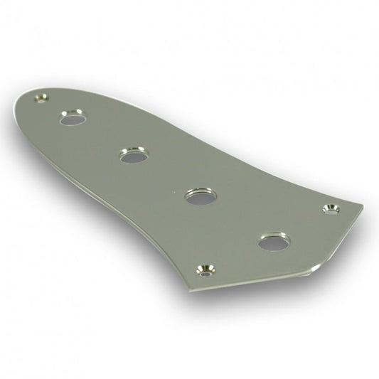 Fender Original Control Plate for Jazz Bass (Chrome) 099-2057-100 - GuitarPusher