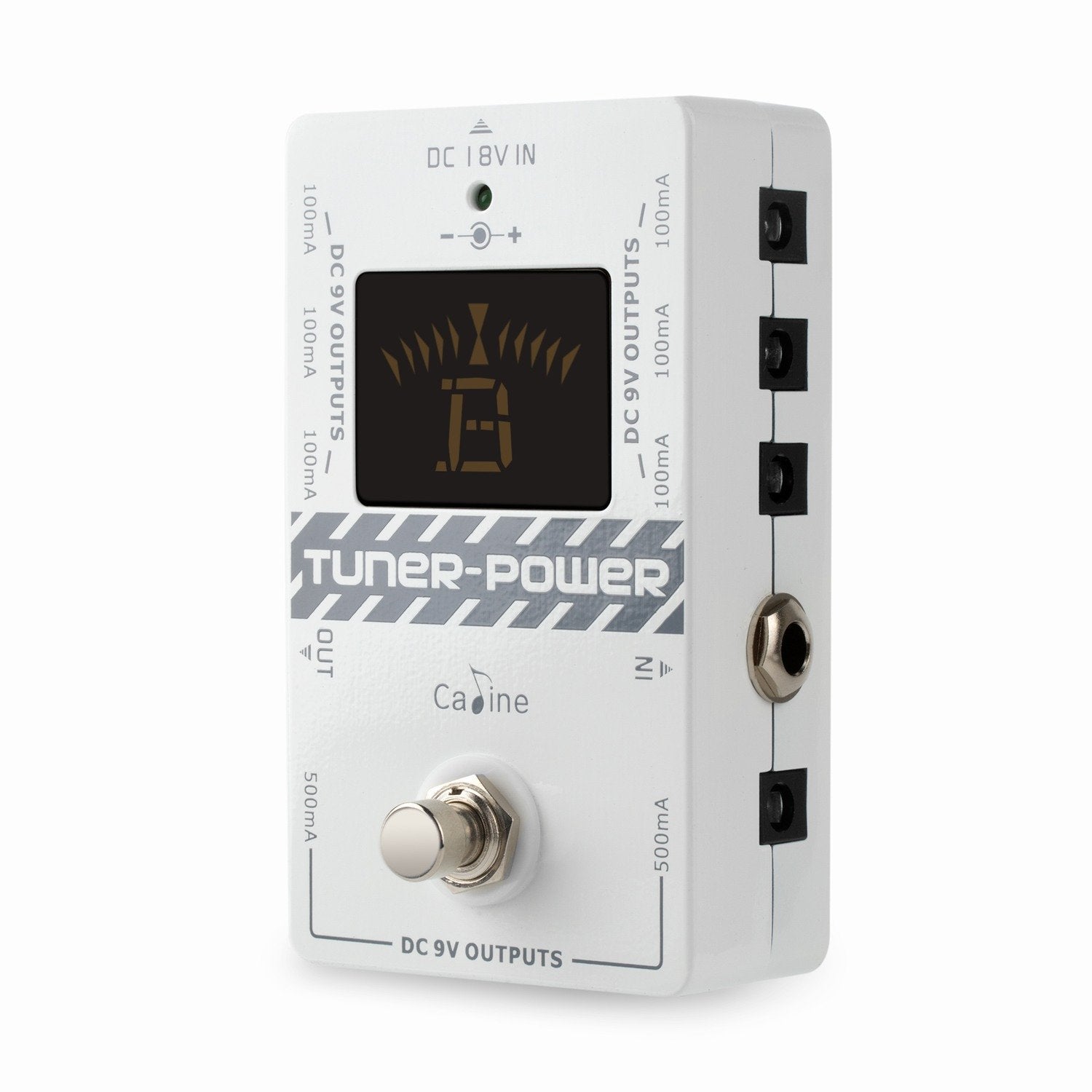 Caline CP-09 Tuner Power 9V Power Supply with Tuner - GuitarPusher