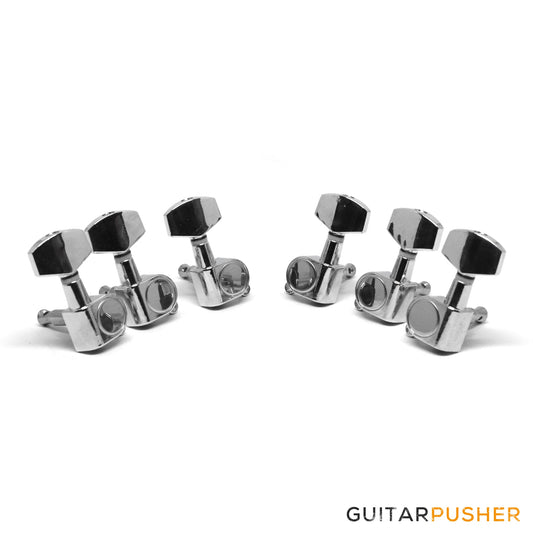 Standard 3x3 Machine Head Tuner for Acoustic - Chrome